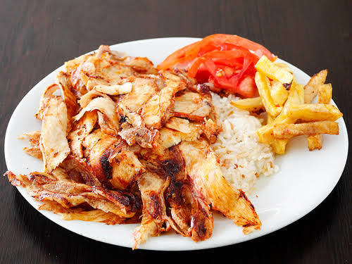 pilav üstü tavuk döner